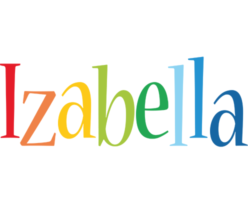 Izabella birthday logo