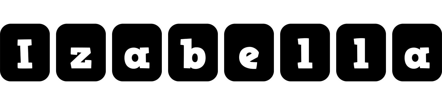 Izabella box logo