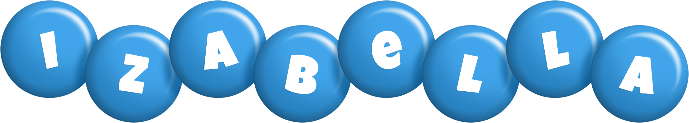 Izabella candy-blue logo