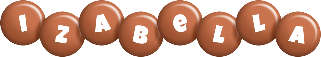 Izabella candy-brown logo