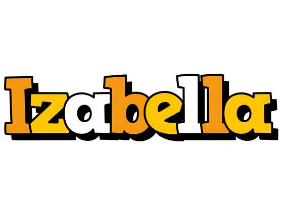 Izabella cartoon logo