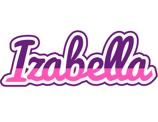 Izabella cheerful logo