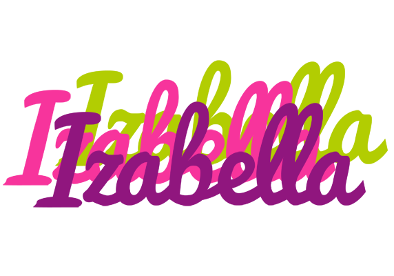 Izabella flowers logo