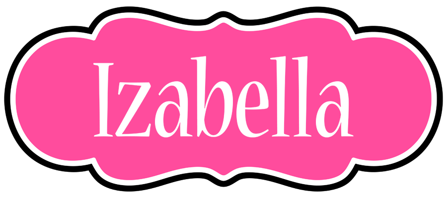 Izabella invitation logo