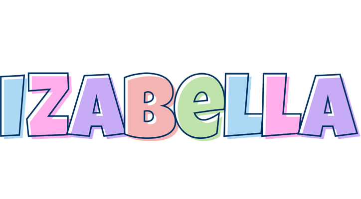 Izabella pastel logo