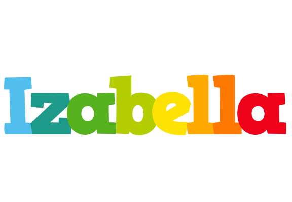 Izabella rainbows logo