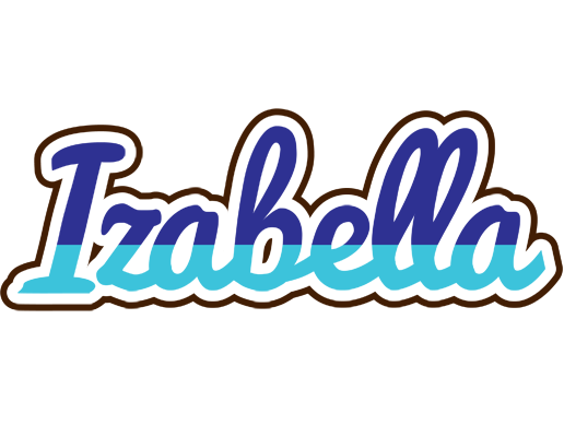 Izabella raining logo