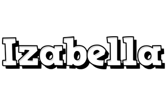 Izabella snowing logo