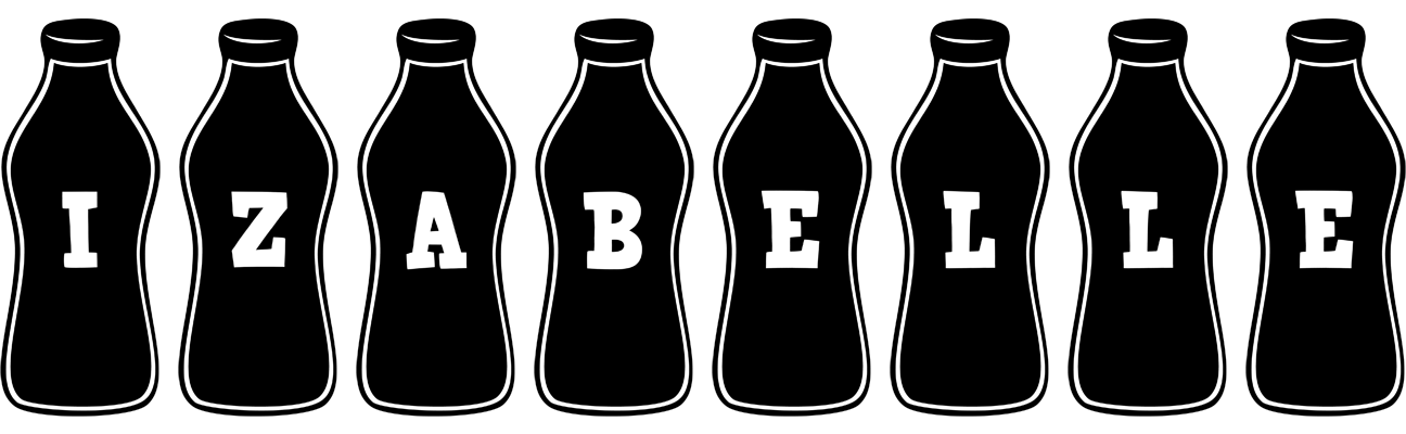 Izabelle bottle logo