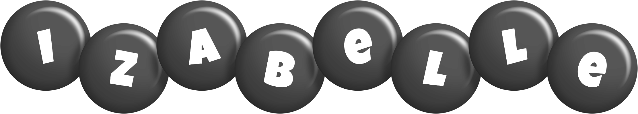Izabelle candy-black logo