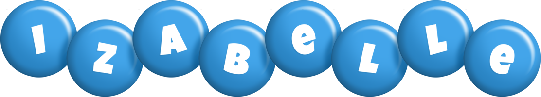 Izabelle candy-blue logo