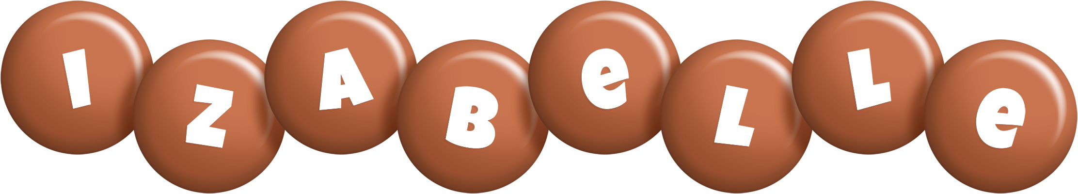 Izabelle candy-brown logo