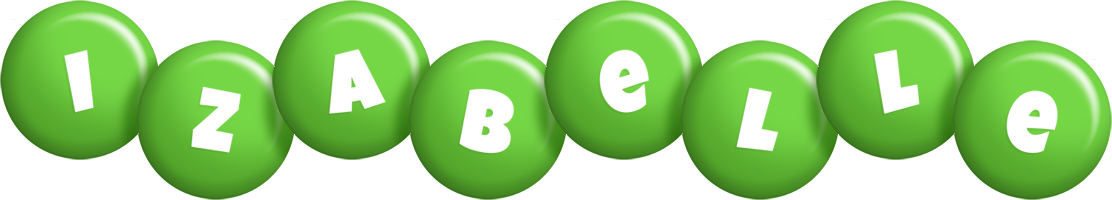 Izabelle candy-green logo