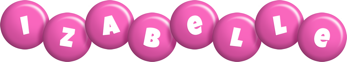 Izabelle candy-pink logo