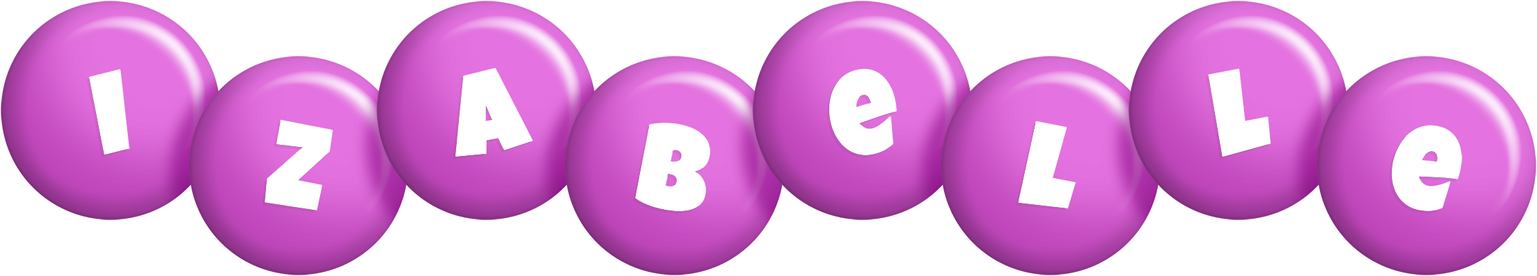Izabelle candy-purple logo