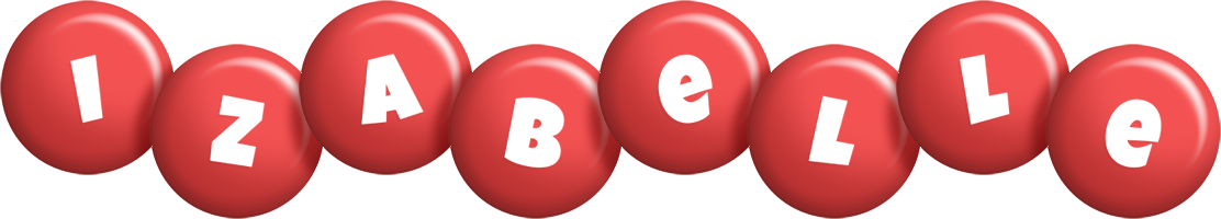 Izabelle candy-red logo