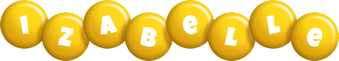 Izabelle candy-yellow logo