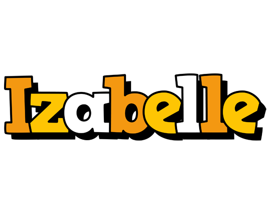 Izabelle cartoon logo