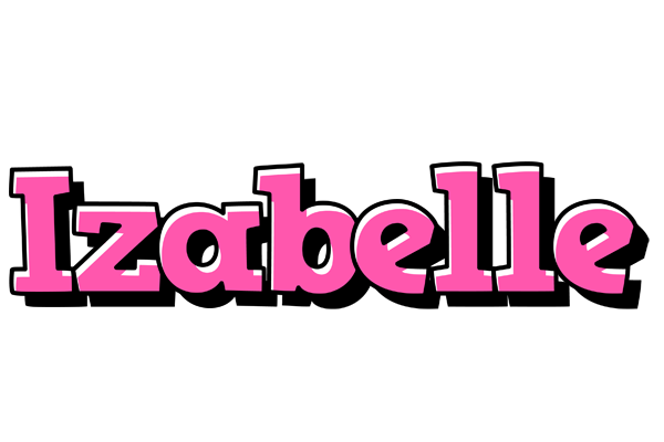Izabelle girlish logo