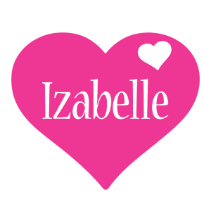 Izabelle love-heart logo