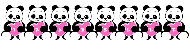 Izabelle love-panda logo
