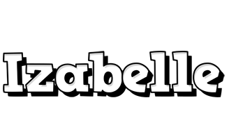Izabelle snowing logo