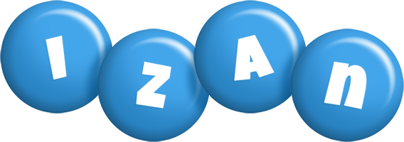 Izan candy-blue logo