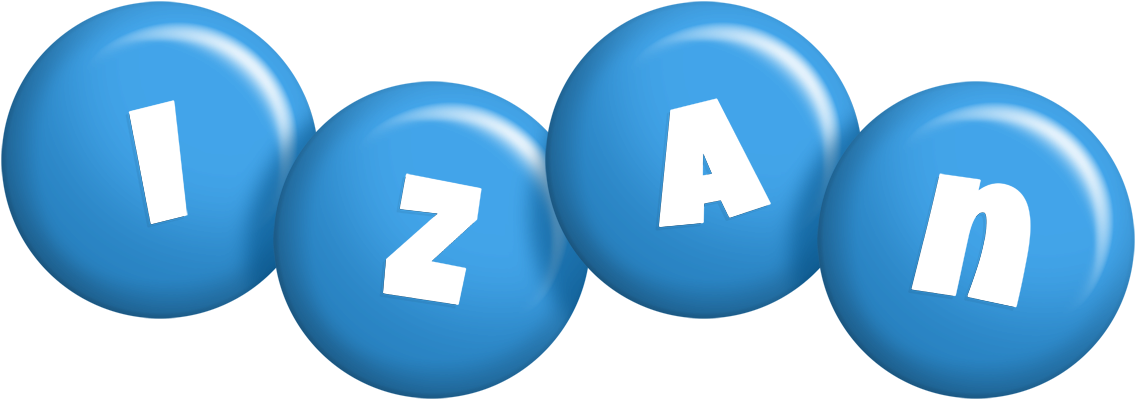 Izan candy-blue logo