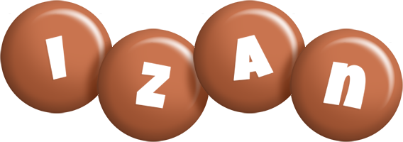 Izan candy-brown logo