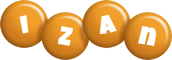 Izan candy-orange logo