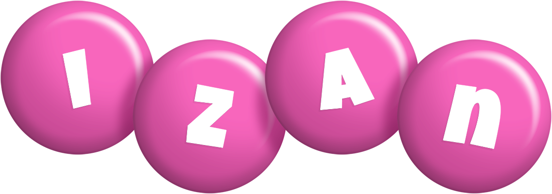 Izan candy-pink logo