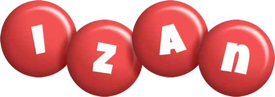 Izan candy-red logo