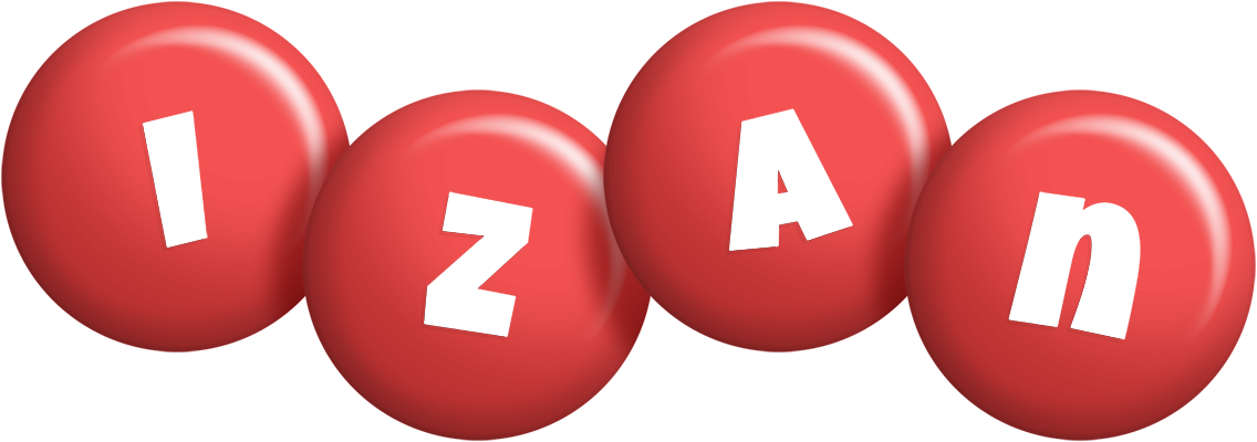 Izan candy-red logo