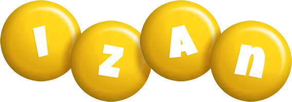 Izan candy-yellow logo