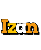 Izan cartoon logo