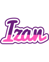 Izan cheerful logo