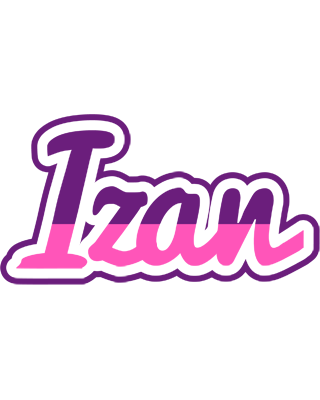 Izan cheerful logo