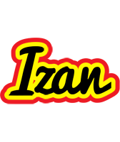 Izan flaming logo