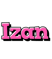 Izan girlish logo