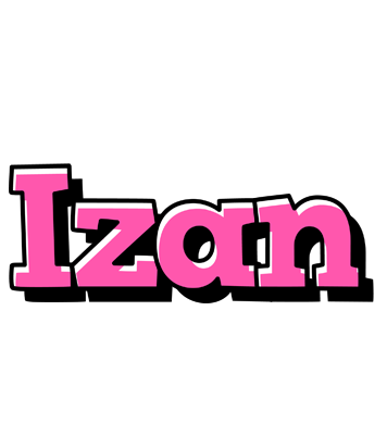 Izan girlish logo