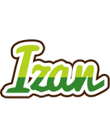 Izan golfing logo