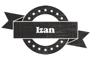 Izan grunge logo