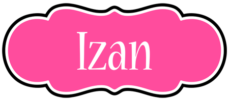 Izan invitation logo