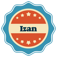 Izan labels logo