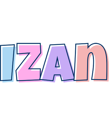 Izan pastel logo