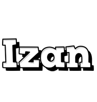 Izan snowing logo