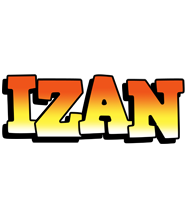 Izan sunset logo