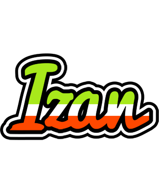 Izan superfun logo