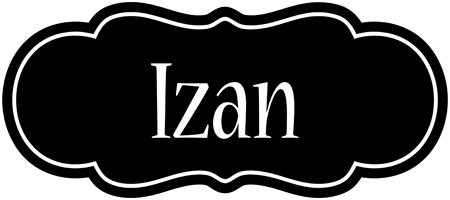 Izan welcome logo