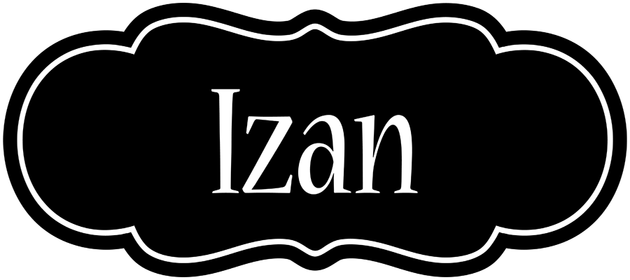 Izan welcome logo
